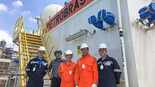 Услуги по проверке безопасности проходок для компании Petrobras в Бразилии