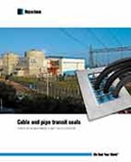 Cable and pipe transit seals for Nuclear power plant applications