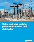 Sellos para cables Roxtec para aplicaciones de distribución y transmisión de energía