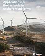 Používání těsnění Roxtec v suchozemských větrných elektrárnách