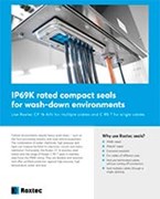 IP69K-klassade kompakta tätningar – Produktblad
