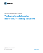 Spécifications techniques des solutions Roxtec BG™