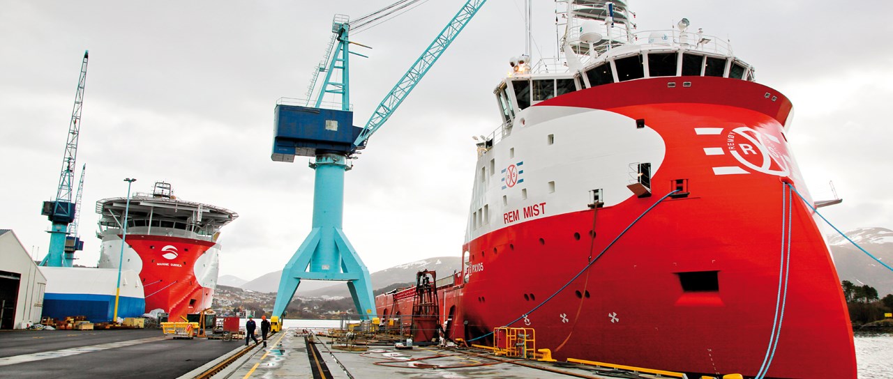 Afdichtoplossingen voor supply vessels