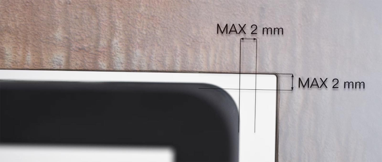 Fissaggio del telaio 