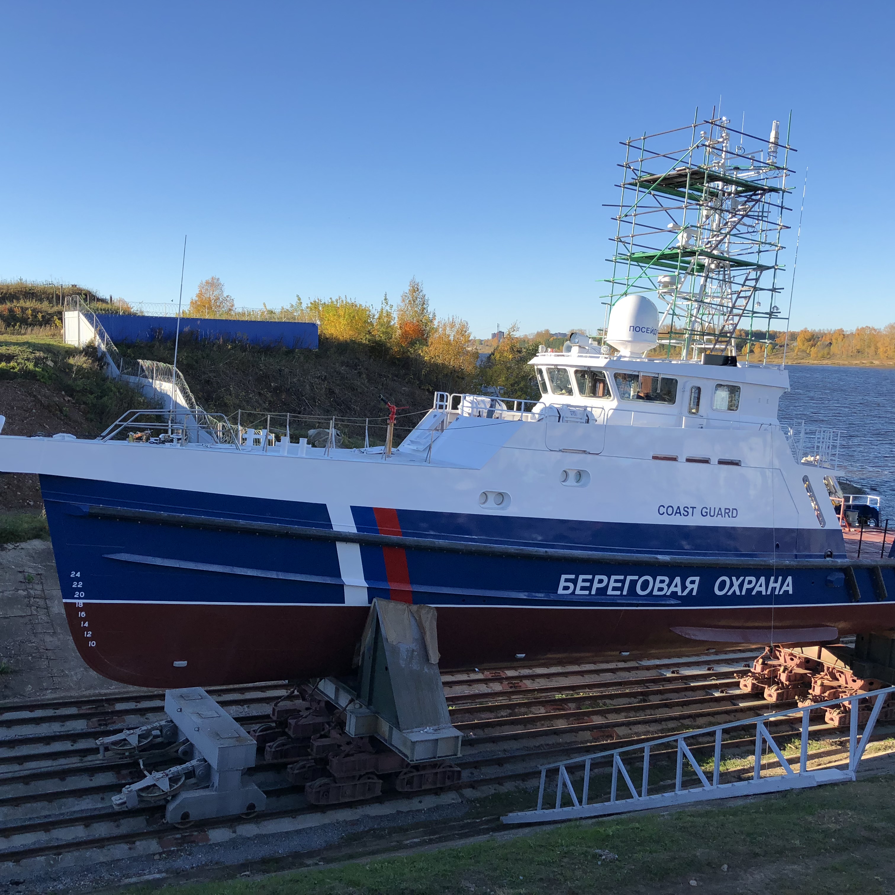 Уплотнения для труб Roxtec выбраны для российского патрульного катера 