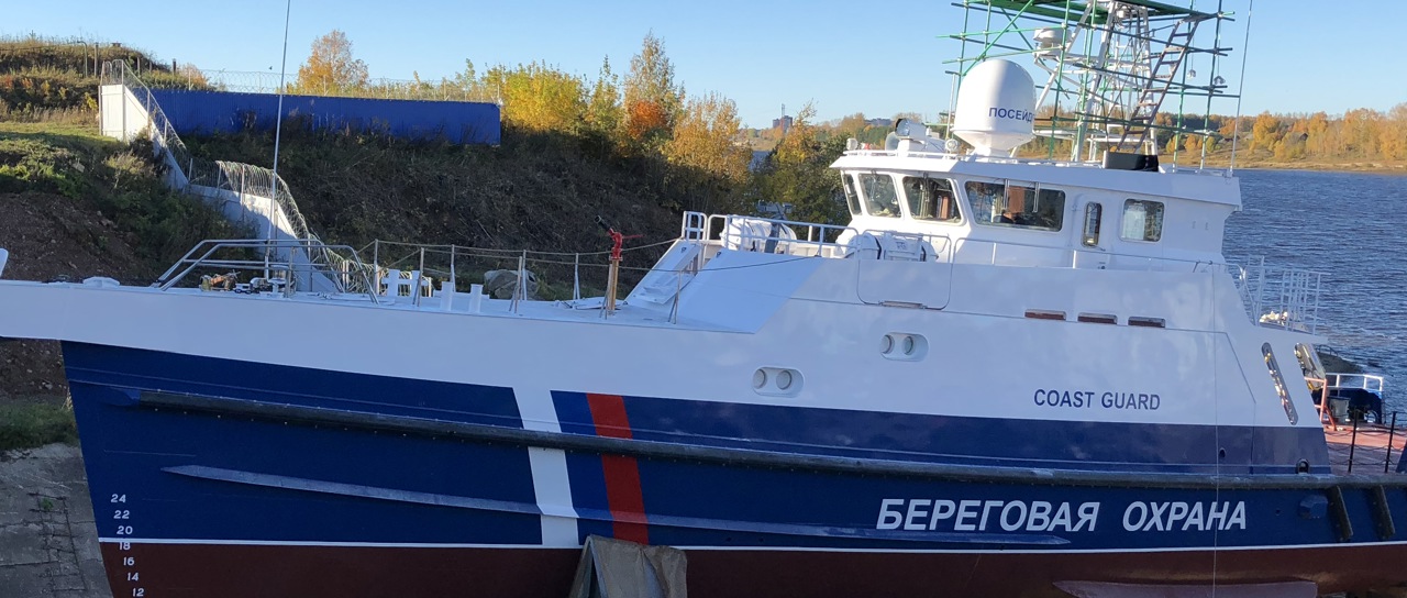 Уплотнения для труб Roxtec выбраны для российского патрульного катера