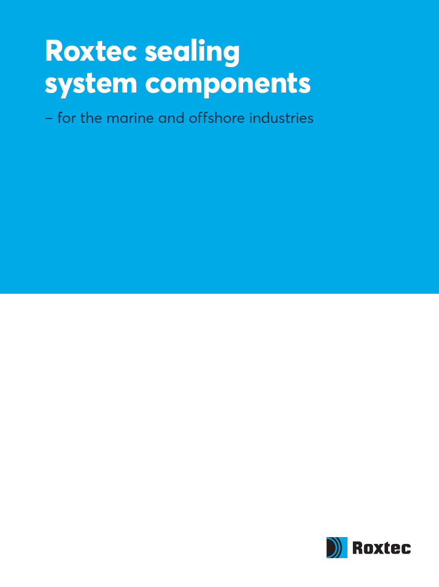 Roxtec sealing system components for the marine and offshore industries