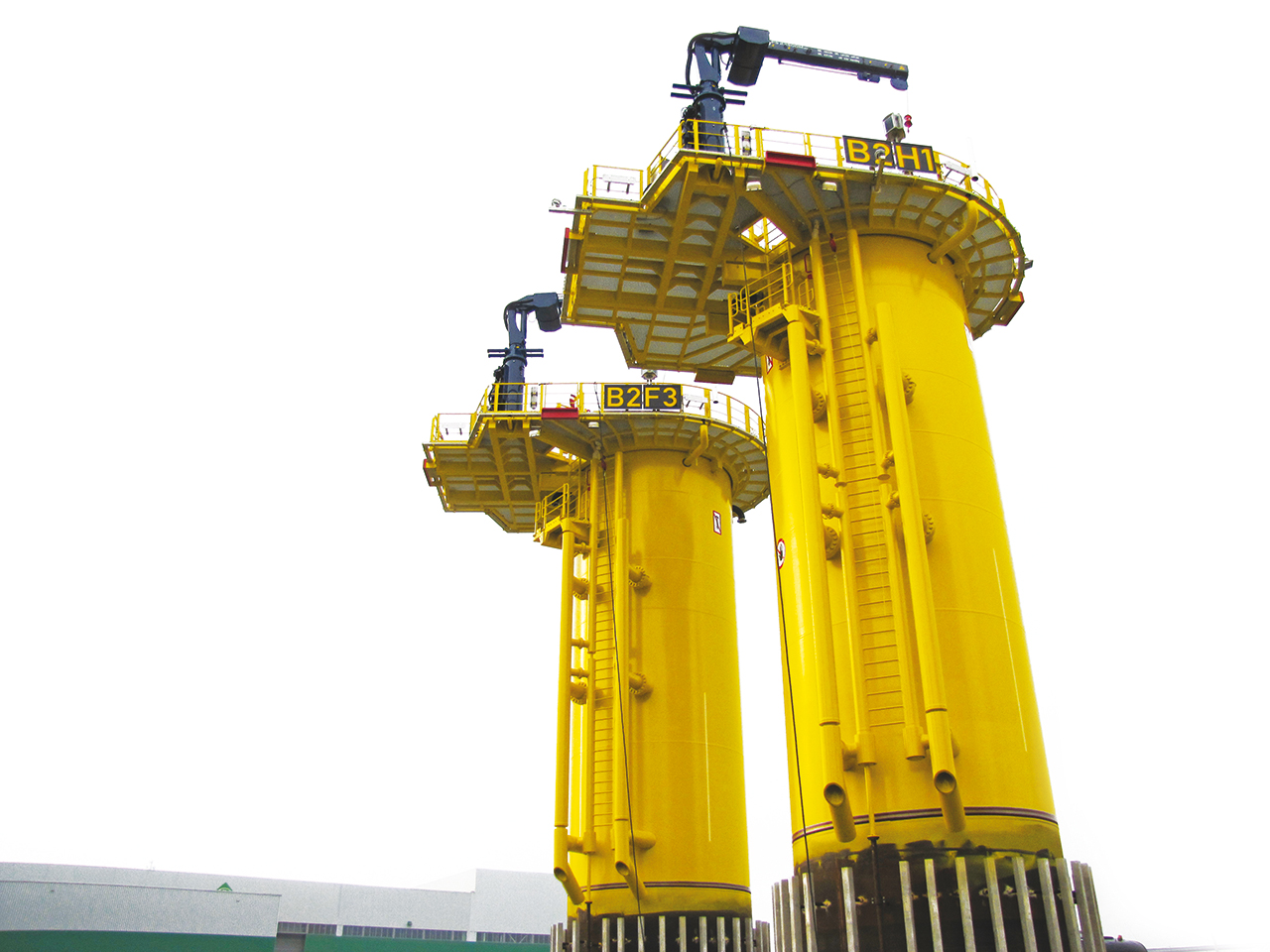 Cable and pipe seals for jackets and monopile foundations – Baltic II offshore wind farm, Germany