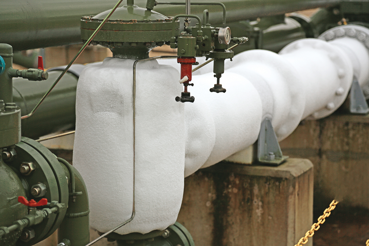 Pipe seals for natural gas transmission &#x2013; GRTgaz, France