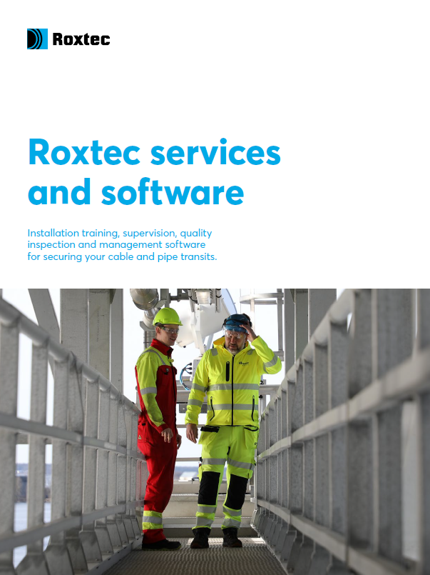 Roxtec services and software