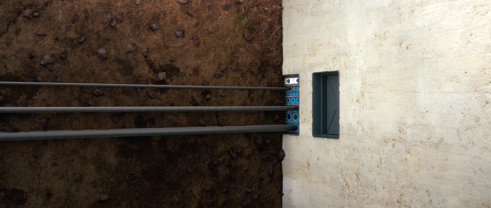 New: Roxtec knock-out frame UG™ transit