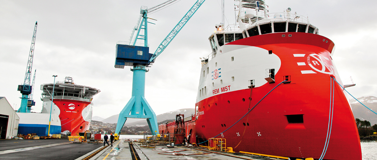 Solutions d'étanchéité pour navires de ravitaillement