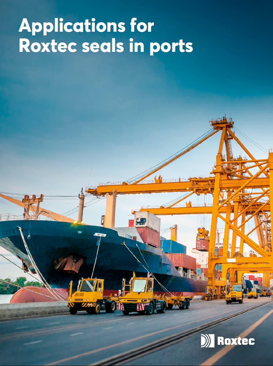 Applications for Roxtec seals in ports