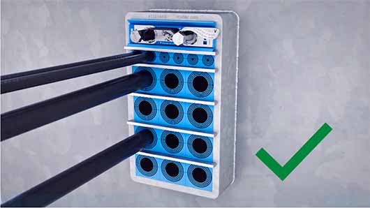 Contr&#xF4;le de qualit&#xE9; de l&#x27;installation