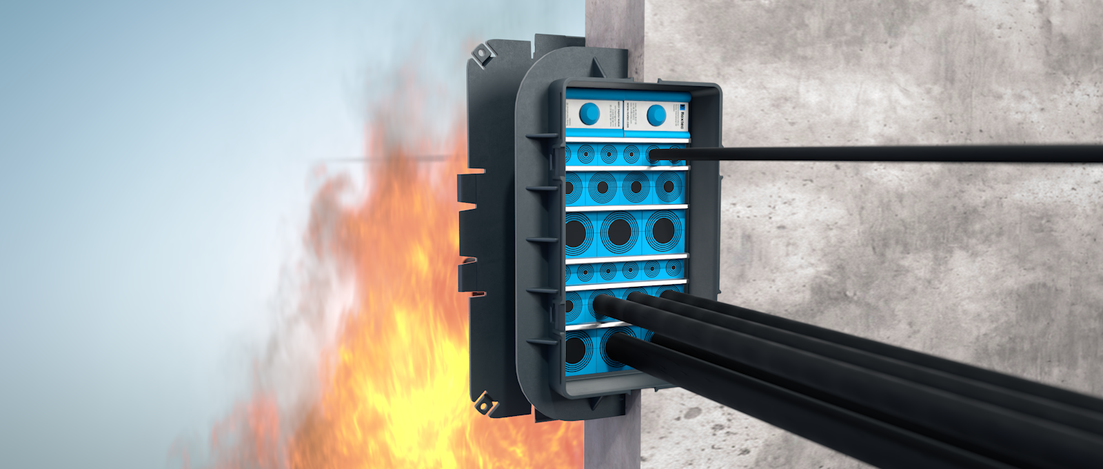 New: Roxtec knock-out frame transit – KOF