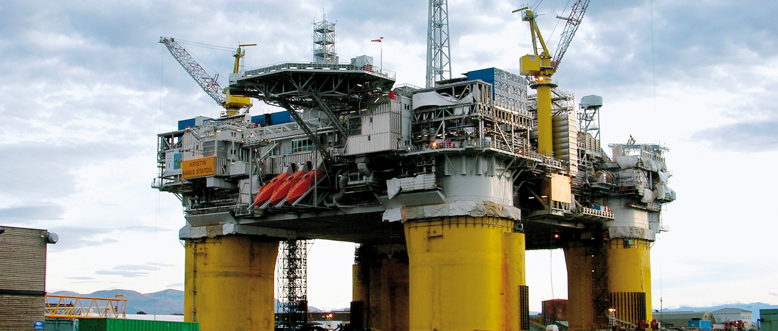 Offshore platform Kristin, Noorwegen