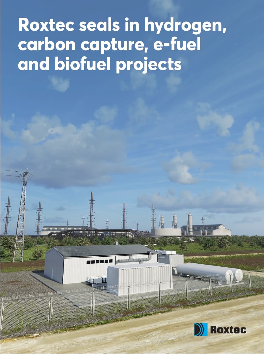 Roxtec seals in hydrogen, carbon capture, e-fuel and biofuel projets