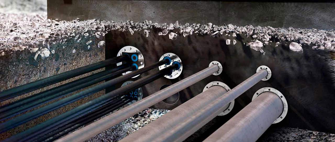 Sealing against constant pressure