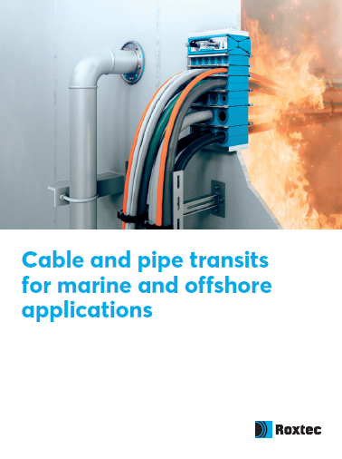 Roxtec Cable and pipe transits for marine and offshore applications