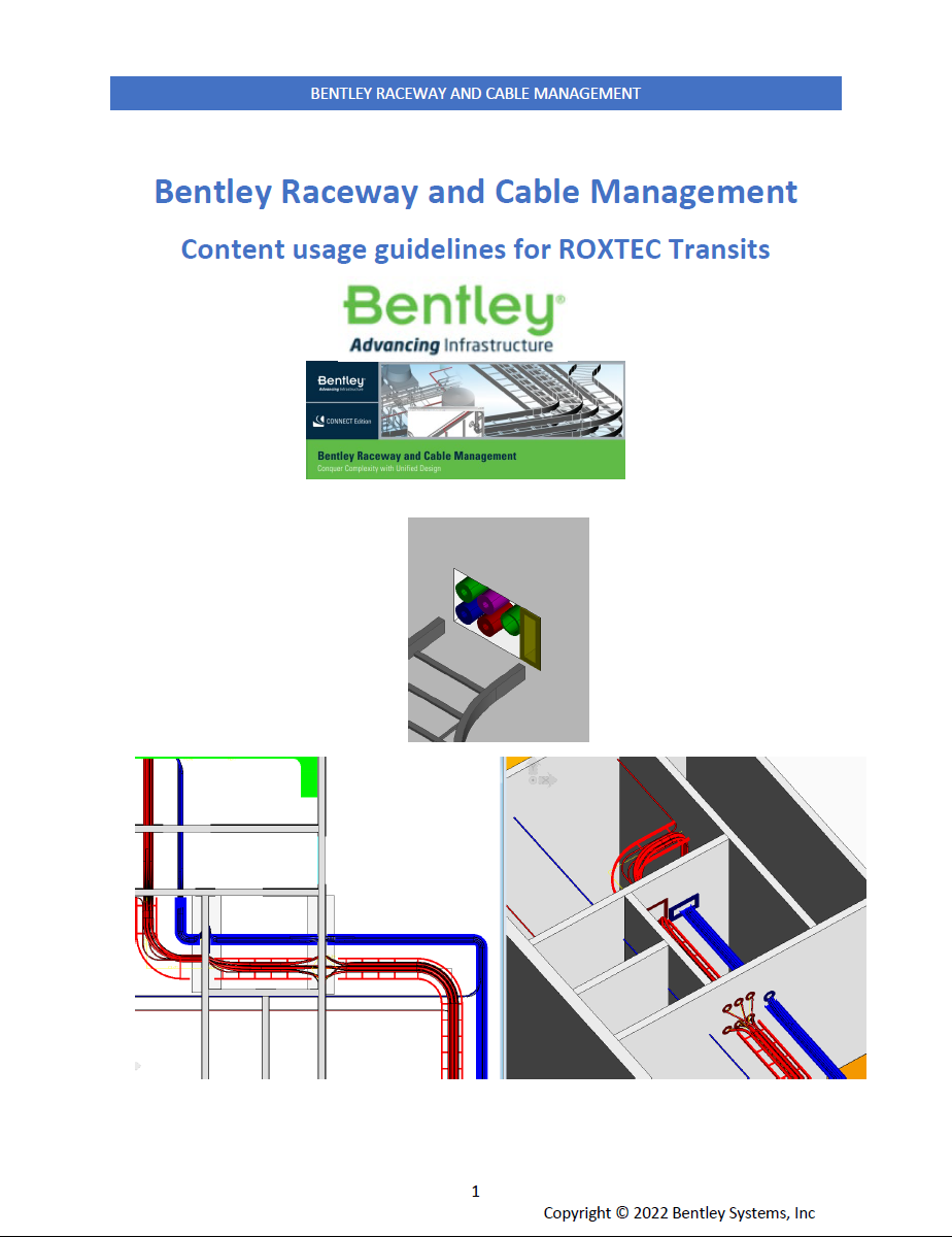 Bentley (BCRM) 用貫通部ユーザーガイド