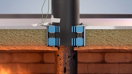 Passive Fire Protection System With Fire proof Cable And Pipe Seals passive-fire-protection-system-with-fire-proof-cable-and-pipe-seals