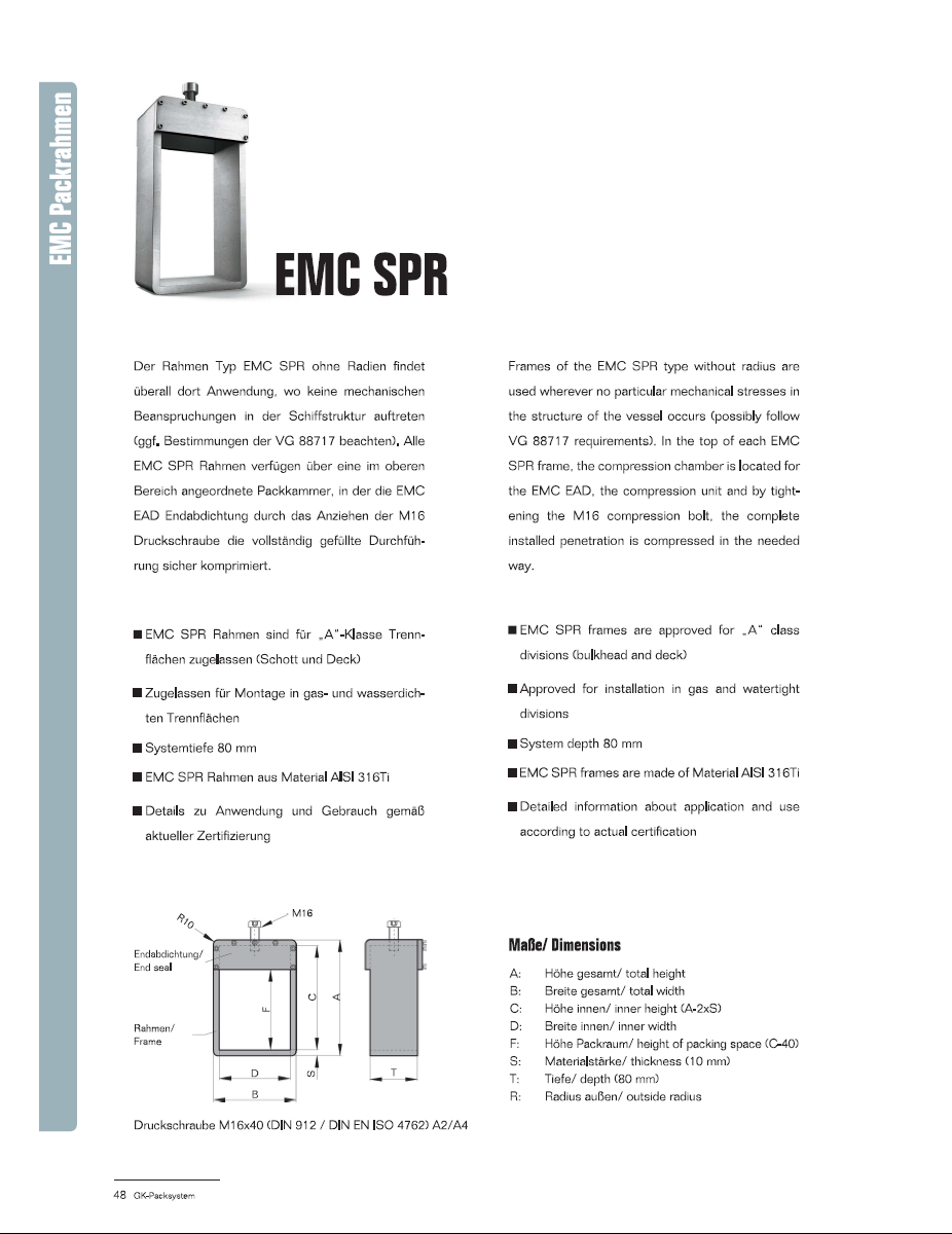 EMC- Rahmen SPR