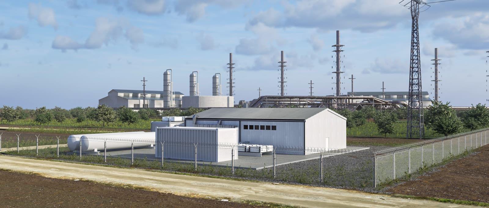 Cable and pipe seals for hydrogen plants