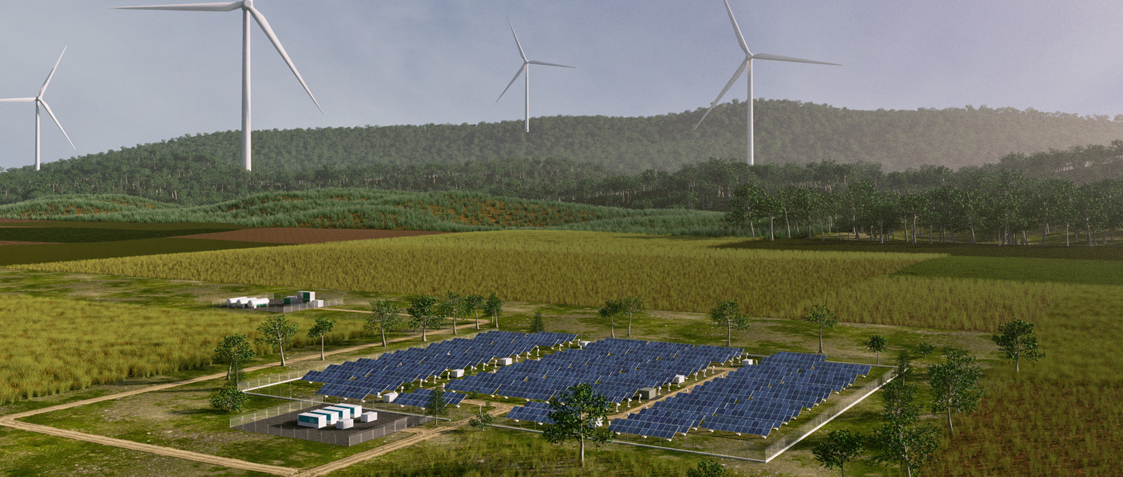 Kabel- und Rohrabdichtungen f&#xFC;r erneuerbare Energie