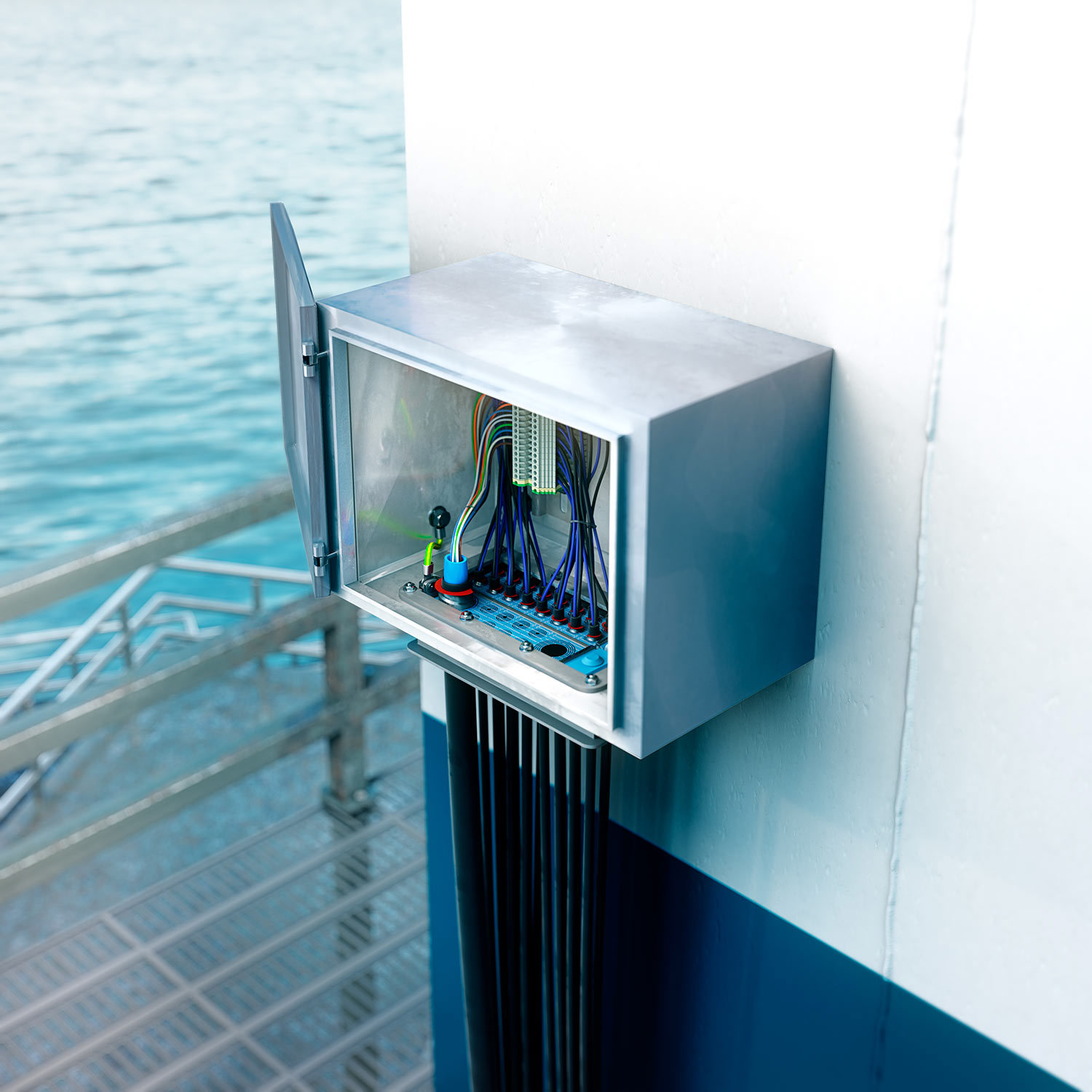 Cabinets, manholes, and vaults