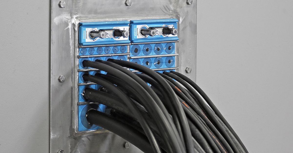 Multi cable transit system - MCT | Roxtec Singapore