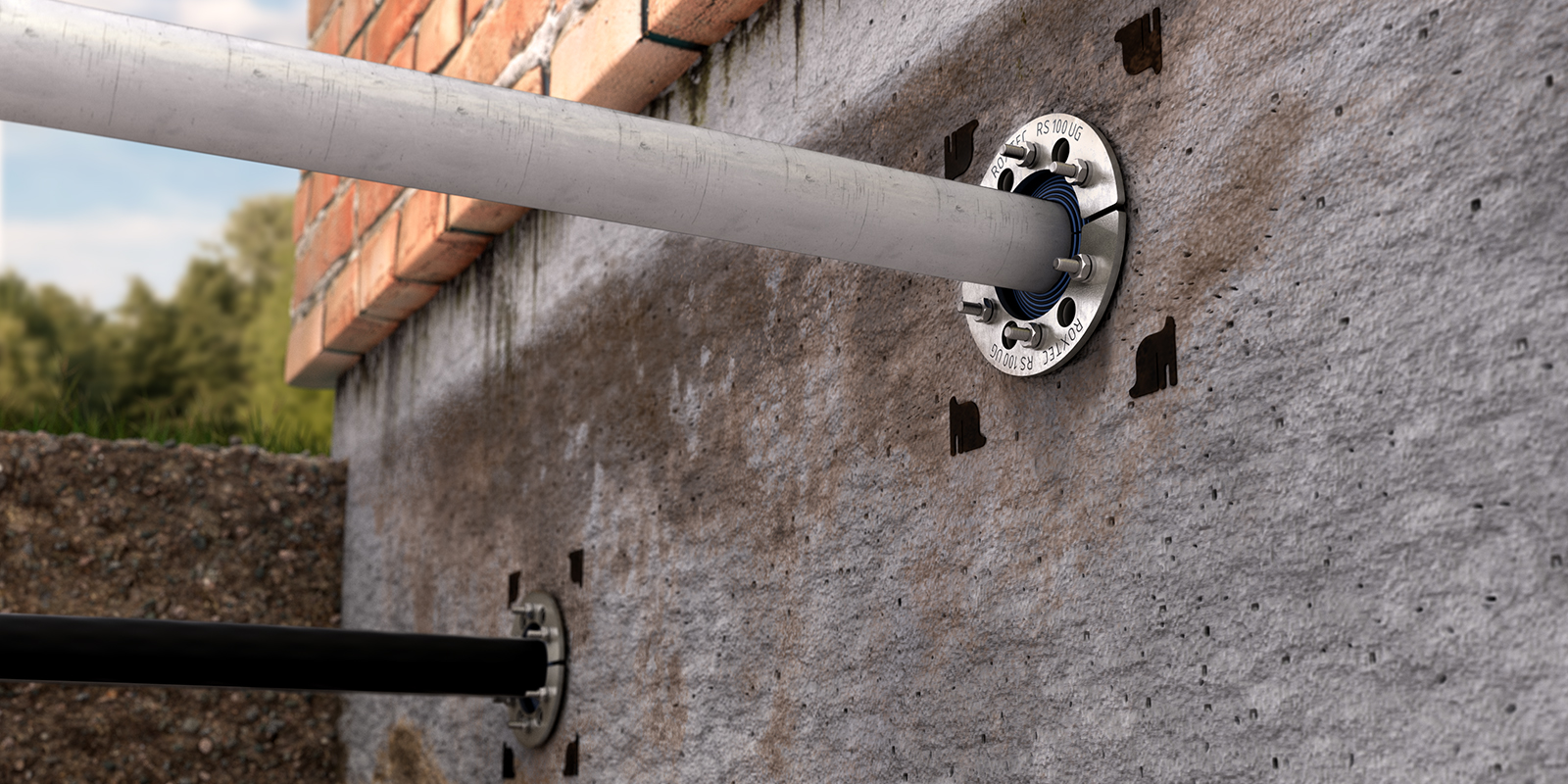 Roxtec presents sealing solutions against constant water pressure