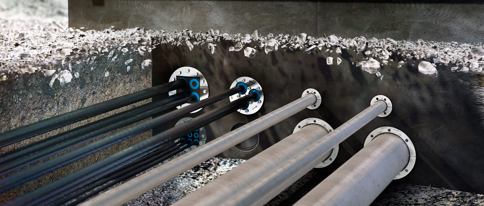 New Roxtec UG™ seals for large cables and pipes