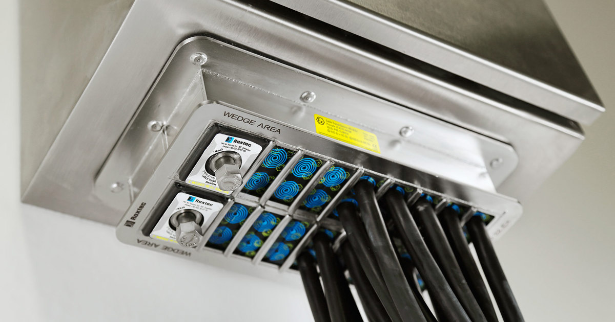 New high density cable entry solutions from Roxtec | Roxtec Global