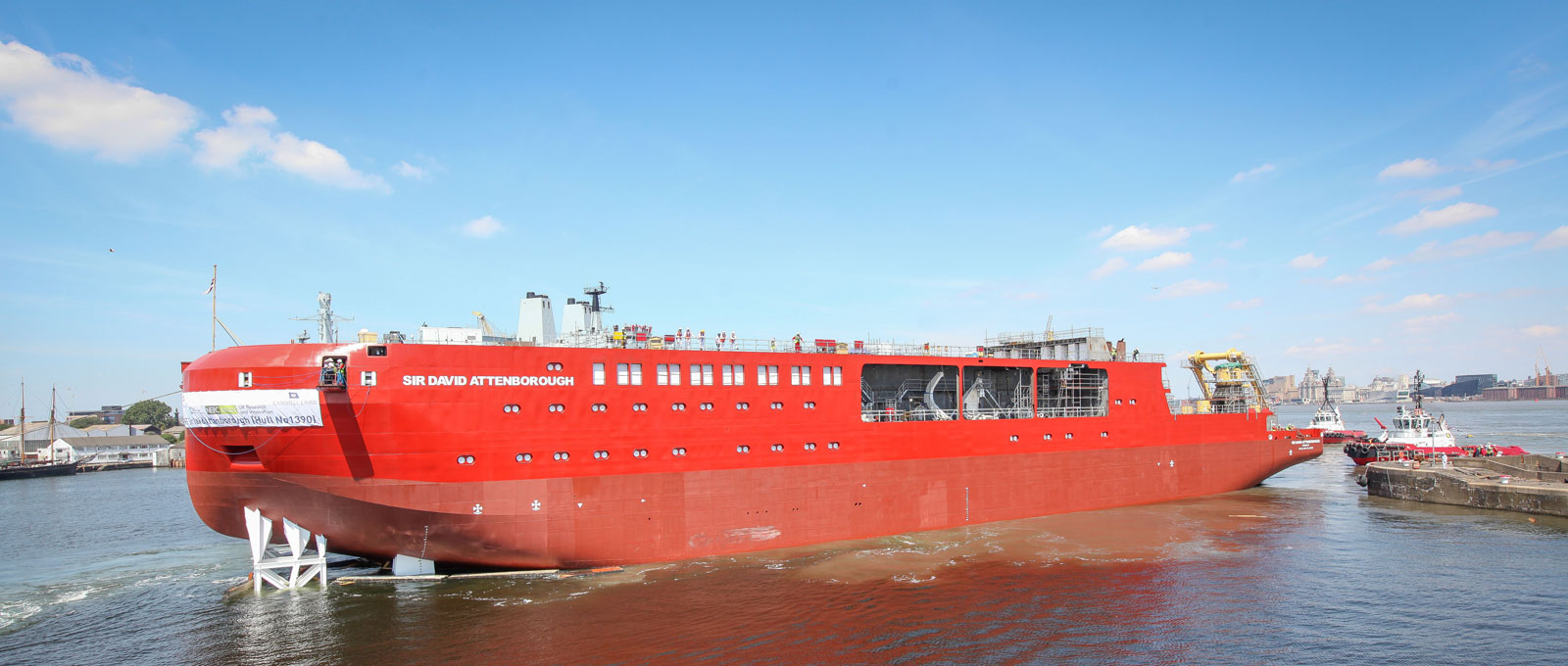 Sistemi di sigillatura per la nuova nave da ricerca rompighiaccio britannica