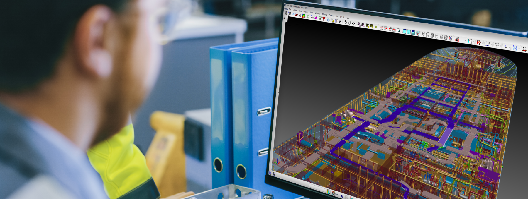 Roxtec cable and pipe transits in FORAN CAD  system