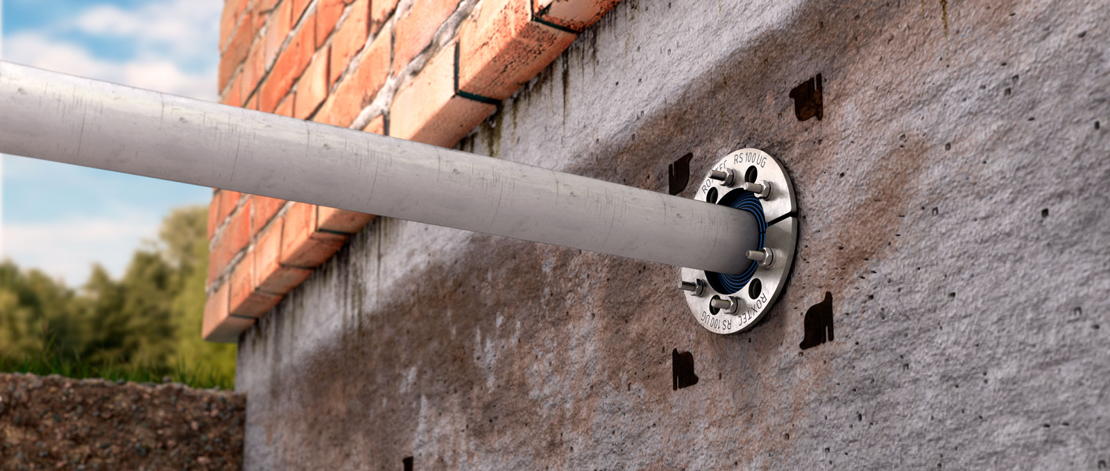 Die Roxtec RS UG™ Dichtung kombiniert beeindruckende Funktionen.