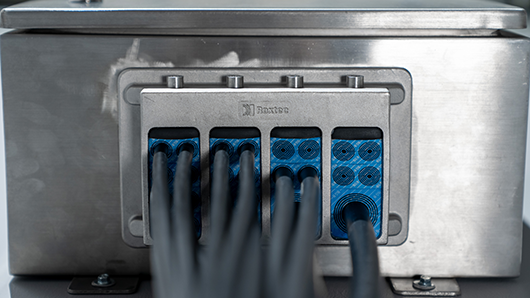 Roxtec presents the new Roxtec Cabinet Seal Platform for high cable density applications in harsh environments