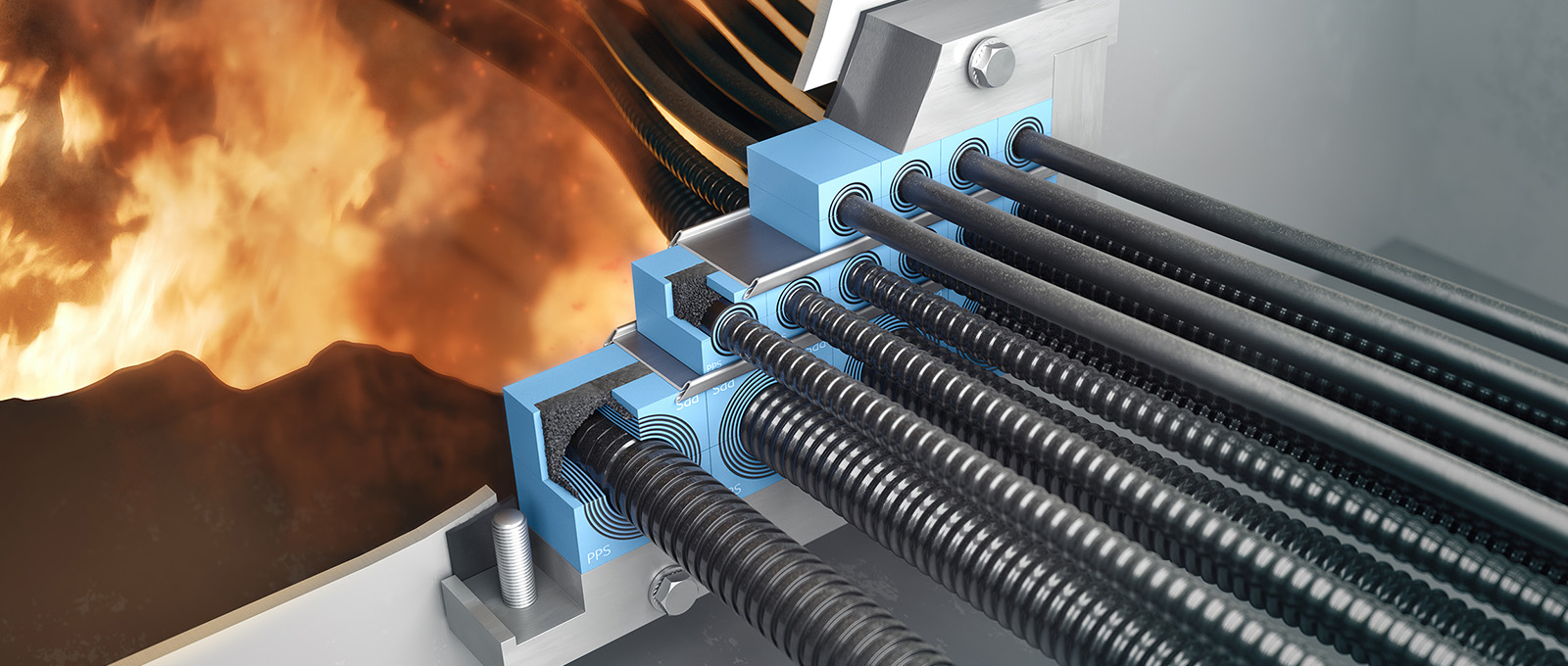 Passive fire protection system