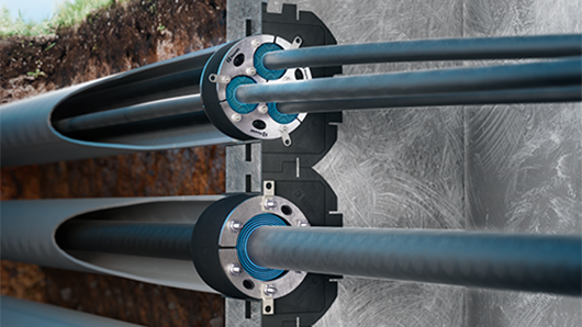 Roxtec Knock-out sleeve