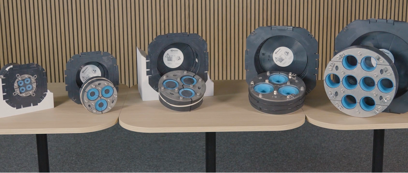 Introducing the new large-diameter Roxtec UG™ seals and knock-out sleeves