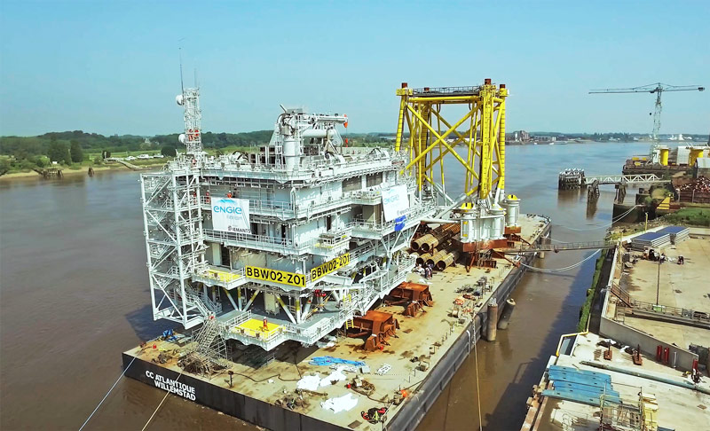 &#x160;elfov&#xE1; rozvodna Burbo Bank, Belgie