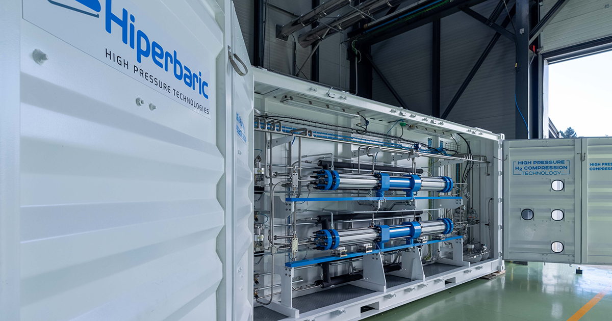 Roxtec seals protect Hiperbaric hydrogen compressors | Roxtec Global