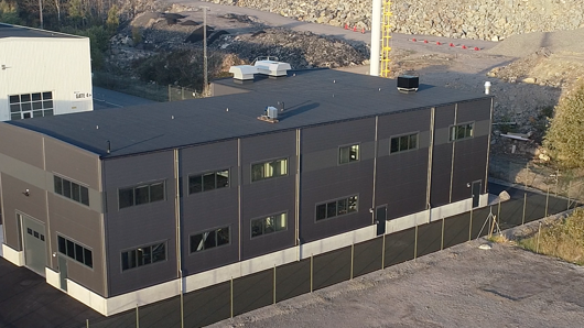 Passive fire protection system with fire-proof cable and pipe seals ...