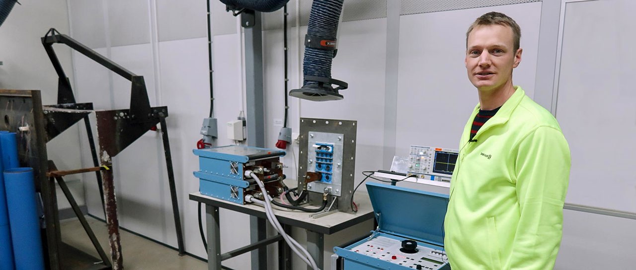 Short circuit grounding test