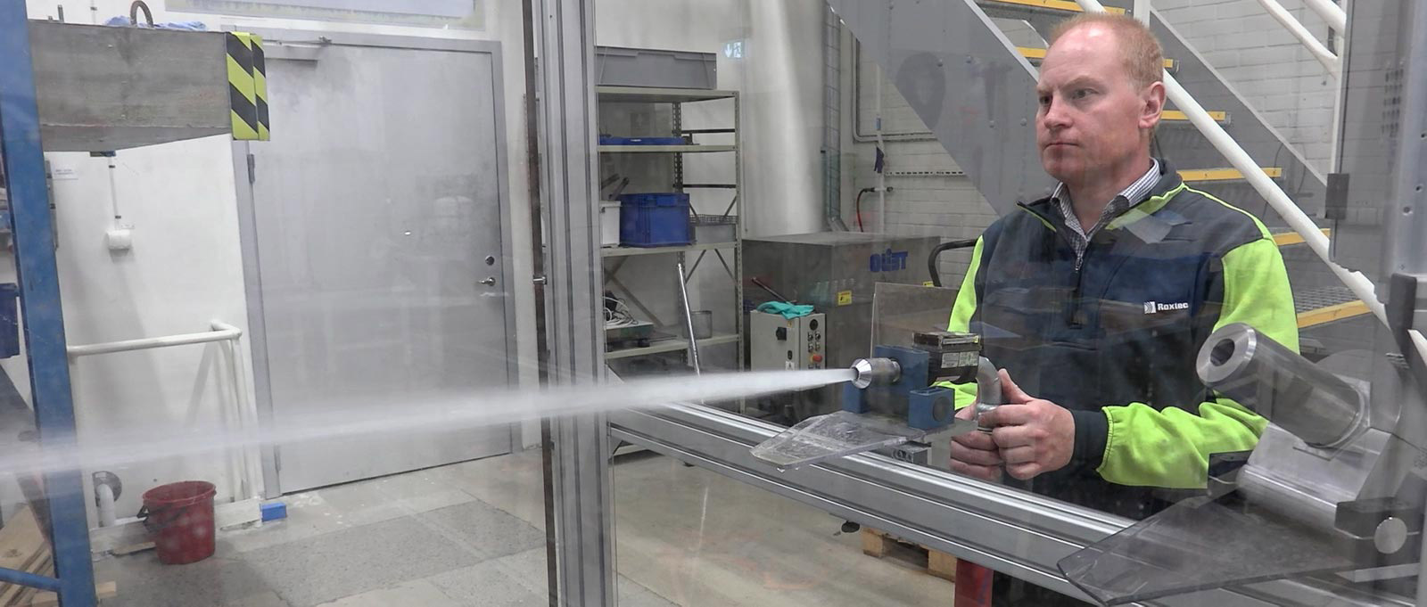 Water ingress protection test