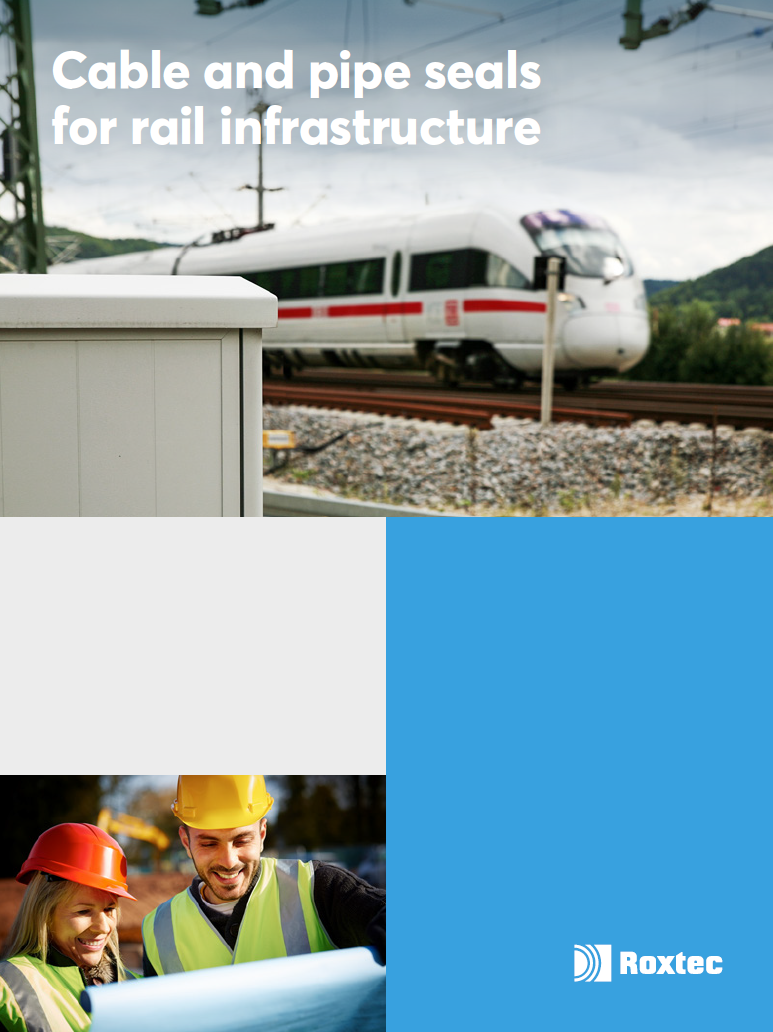 Cable and pipe seals for rail infrastructure