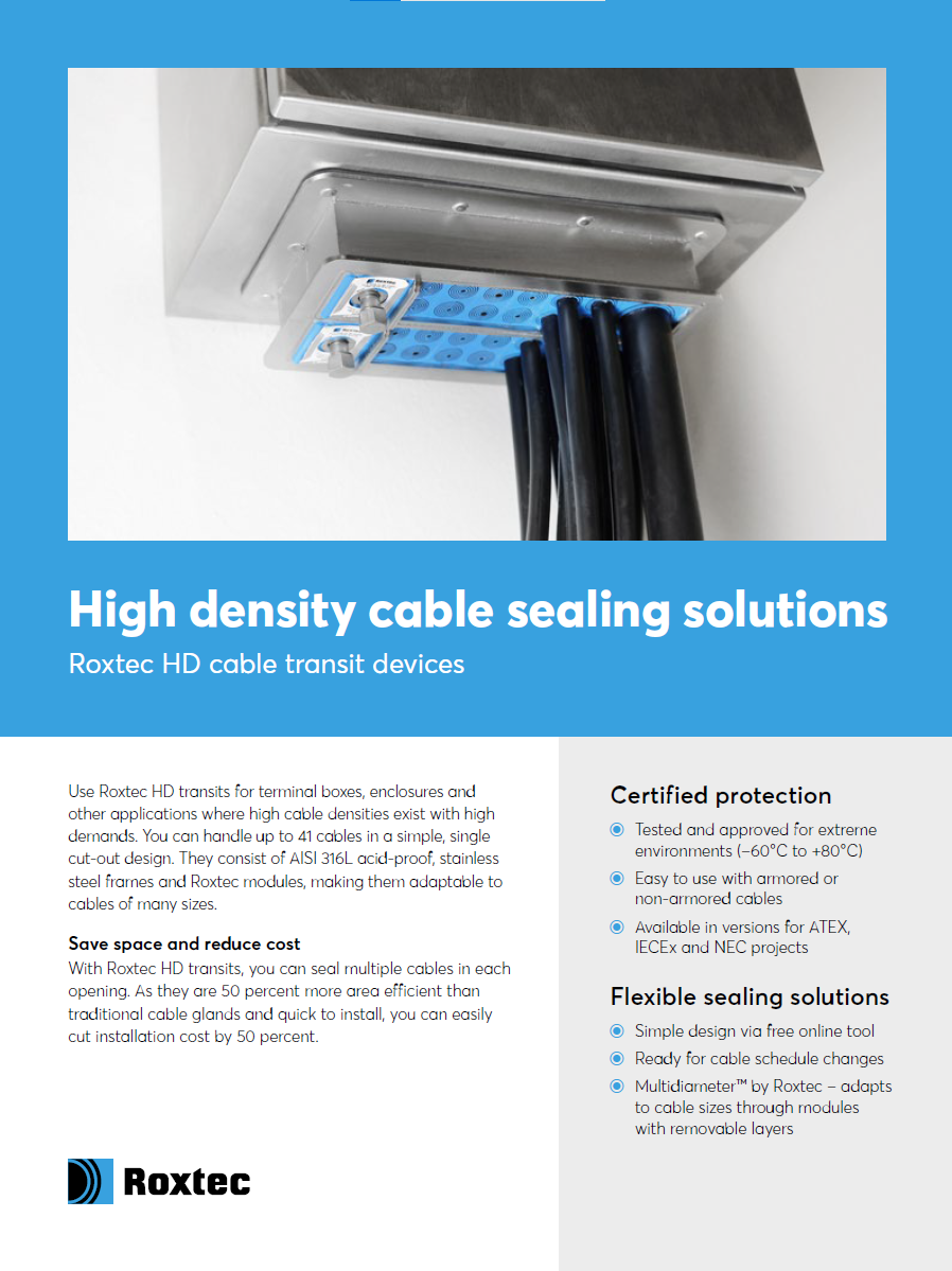 Roxtec HD 32 productbrochure