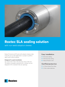 Roxtec SLA product folder
