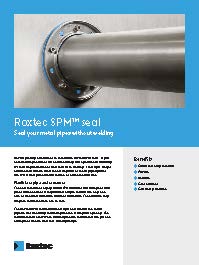 Roxtec SPM&#x2122; seal product folder