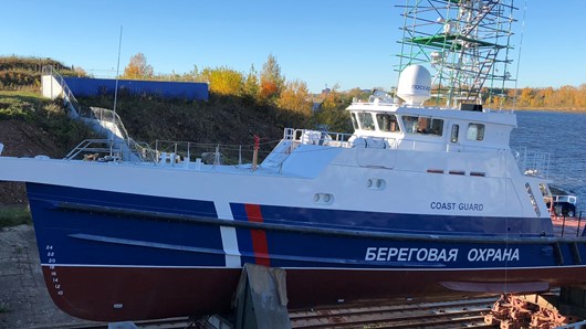 Уплотнения для труб Roxtec выбраны для российского патрульного катера 